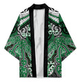 Aotearoa Iwi Ngati Maniapoto Personalised Kimono Maori Kowhaiwhai Pattern