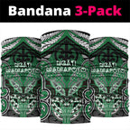 Aotearoa Iwi Ngati Maniapoto Neck Gaiter Maori Kowhaiwhai Pattern