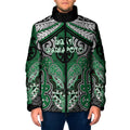 Aotearoa Iwi Ngati Maniapoto Personalised Padded Jacket Maori Kowhaiwhai Pattern