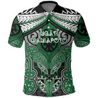Aotearoa Iwi Ngati Maniapoto Personalised Polo Shirt Maori Kowhaiwhai Pattern