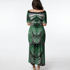 Aotearoa Iwi Ngati Maniapoto Personalised Puletasi Maori Kowhaiwhai Pattern