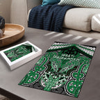 Aotearoa Iwi Ngati Maniapoto Puzzle Maori Kowhaiwhai Pattern