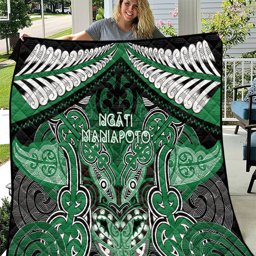 Aotearoa Iwi Ngati Maniapoto Quilt Maori Kowhaiwhai Pattern
