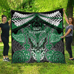 Aotearoa Iwi Ngati Maniapoto Quilt Maori Kowhaiwhai Pattern