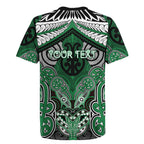 Aotearoa Iwi Ngati Maniapoto Personalised Rugby Jersey Maori Kowhaiwhai Pattern