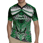 Aotearoa Iwi Ngati Maniapoto Personalised Rugby Jersey Maori Kowhaiwhai Pattern