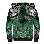 Aotearoa Iwi Ngati Maniapoto Personalised Sherpa Hoodie Maori Kowhaiwhai Pattern