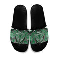 Aotearoa Iwi Ngati Maniapoto Slide Sandals Maori Kowhaiwhai Pattern
