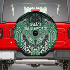 Aotearoa Iwi Ngati Maniapoto Spare Tire Cover Maori Kowhaiwhai Pattern
