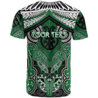 Aotearoa Iwi Ngati Maniapoto Personalised T Shirt Maori Kowhaiwhai Pattern