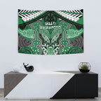 Aotearoa Iwi Ngati Maniapoto Tapestry Maori Kowhaiwhai Pattern