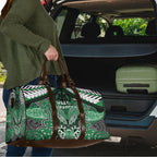 Aotearoa Iwi Ngati Maniapoto Travel Bag Maori Kowhaiwhai Pattern