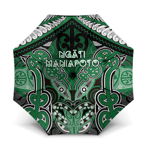 Aotearoa Iwi Ngati Maniapoto Umbrella Maori Kowhaiwhai Pattern