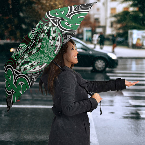 Aotearoa Iwi Ngati Maniapoto Umbrella Maori Kowhaiwhai Pattern
