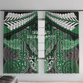 Aotearoa Iwi Ngati Maniapoto Window Curtain Maori Kowhaiwhai Pattern