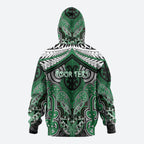 Aotearoa Iwi Ngati Maniapoto Personalised Zip Hoodie Maori Kowhaiwhai Pattern