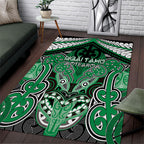 Aotearoa Iwi Ngai Tahu Area Rug Maori Kowhaiwhai Pattern