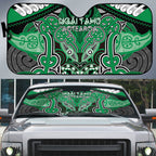 Aotearoa Iwi Ngai Tahu Auto Sun Shade Maori Kowhaiwhai Pattern