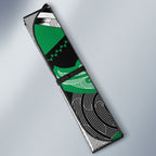 Aotearoa Iwi Ngai Tahu Auto Sun Shade Maori Kowhaiwhai Pattern
