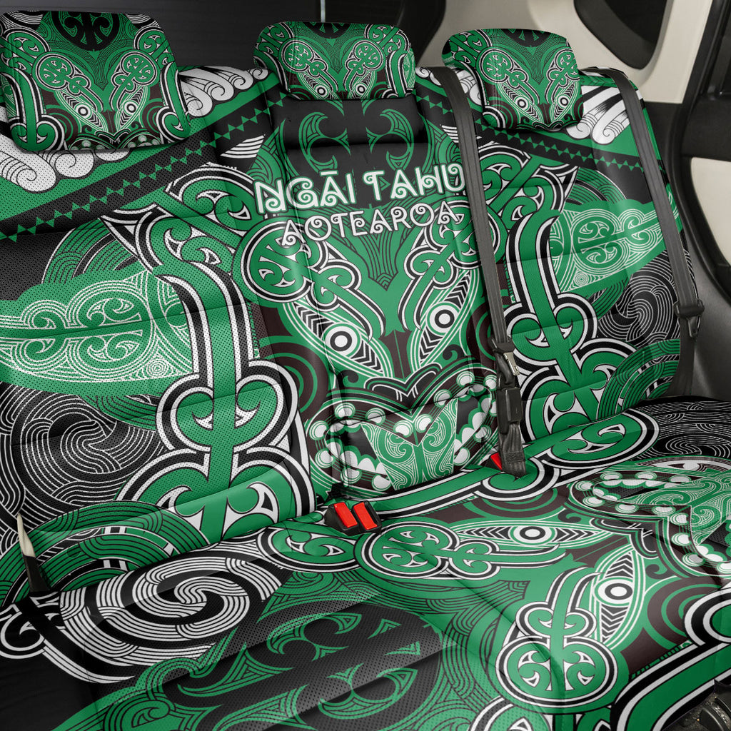 Aotearoa Iwi Ngai Tahu Back Car Seat Cover Maori Kowhaiwhai Pattern