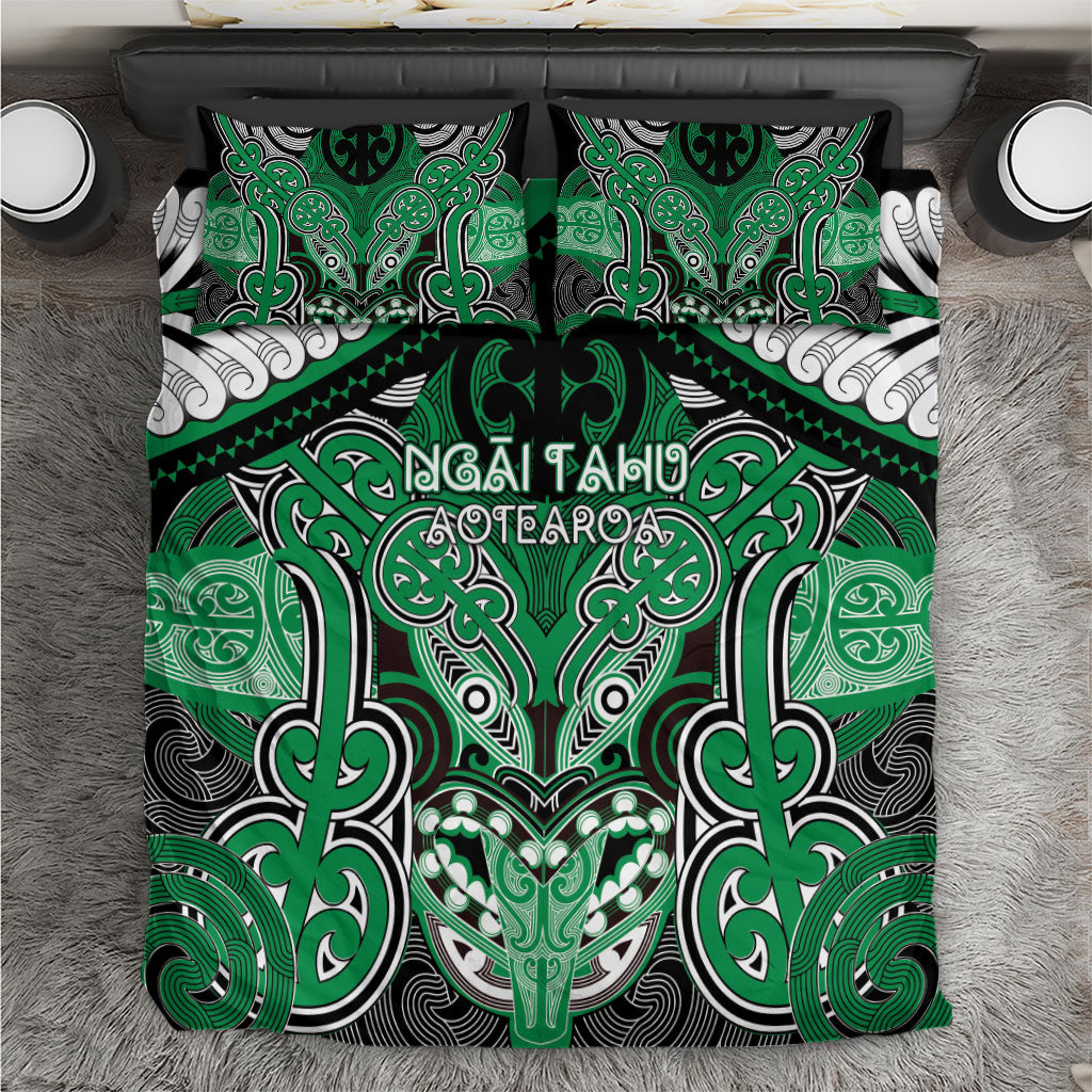Aotearoa Iwi Ngai Tahu Bedding Set Maori Kowhaiwhai Pattern
