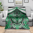 Aotearoa Iwi Ngai Tahu Blanket Maori Kowhaiwhai Pattern