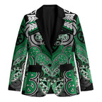 Aotearoa Iwi Ngai Tahu Personalised Blazer Maori Kowhaiwhai Pattern