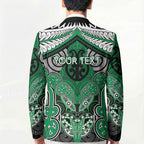 Aotearoa Iwi Ngai Tahu Personalised Blazer Maori Kowhaiwhai Pattern