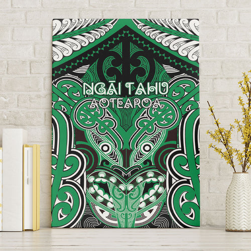Aotearoa Iwi Ngai Tahu Canvas Wall Art Maori Kowhaiwhai Pattern