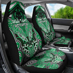 Aotearoa Iwi Ngai Tahu Car Seat Cover Maori Kowhaiwhai Pattern