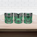 Aotearoa Iwi Ngai Tahu Personalised Ceramic Mug Maori Kowhaiwhai Pattern