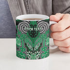 Aotearoa Iwi Ngai Tahu Personalised Ceramic Mug Maori Kowhaiwhai Pattern