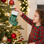Aotearoa Iwi Ngai Tahu Personalised Christmas Stocking Maori Kowhaiwhai Pattern