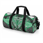 Aotearoa Iwi Ngai Tahu Duffle Bag Maori Kowhaiwhai Pattern
