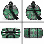 Aotearoa Iwi Ngai Tahu Duffle Bag Maori Kowhaiwhai Pattern
