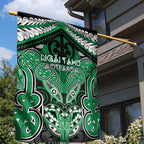 Aotearoa Iwi Ngai Tahu Garden Flag Maori Kowhaiwhai Pattern