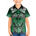 Aotearoa Iwi Ngai Tahu Personalised Hawaiian Shirt Maori Kowhaiwhai Pattern