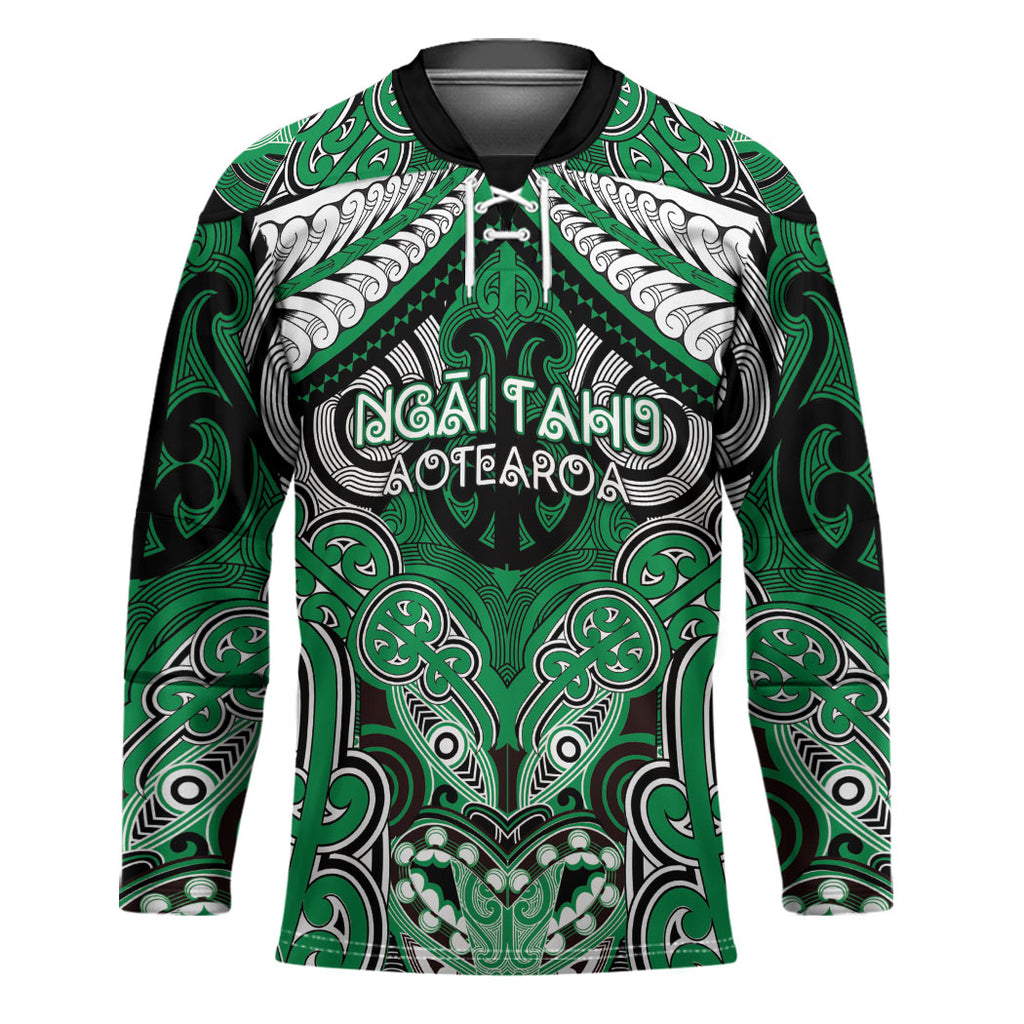 Aotearoa Iwi Ngai Tahu Personalised Hockey Jersey Maori Kowhaiwhai Pattern