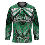 Aotearoa Iwi Ngai Tahu Personalised Hockey Jersey Maori Kowhaiwhai Pattern