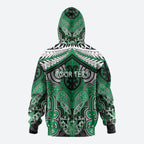 Aotearoa Iwi Ngai Tahu Personalised Hoodie Maori Kowhaiwhai Pattern