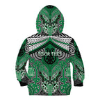 Aotearoa Iwi Ngai Tahu Personalised Kid Hoodie Maori Kowhaiwhai Pattern