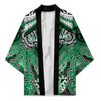 Aotearoa Iwi Ngai Tahu Personalised Kimono Maori Kowhaiwhai Pattern