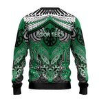Aotearoa Iwi Ngai Tahu Personalised Ugly Christmas Sweater Maori Kowhaiwhai Pattern