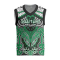 Aotearoa Iwi Ngai Tahu Personalised Christmas Knitted V-Neck Vest Maori Kowhaiwhai Pattern