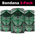 Aotearoa Iwi Ngai Tahu Neck Gaiter Maori Kowhaiwhai Pattern