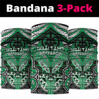 Aotearoa Iwi Ngai Tahu Neck Gaiter Maori Kowhaiwhai Pattern