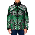 Aotearoa Iwi Ngai Tahu Personalised Padded Jacket Maori Kowhaiwhai Pattern