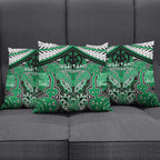 Aotearoa Iwi Ngai Tahu Pillow Cover Maori Kowhaiwhai Pattern
