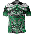Aotearoa Iwi Ngai Tahu Personalised Polo Shirt Maori Kowhaiwhai Pattern
