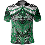 Aotearoa Iwi Ngai Tahu Personalised Polo Shirt Maori Kowhaiwhai Pattern